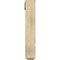Ekena Millwork Balboa Craftsman Rough Sawn Bracket w/ Offset Brace, Douglas Fir, 6"W x 30"D x 36"H BKT0604X30X36BOA04RDF - alternate 4